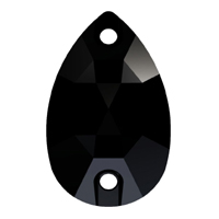 Stellux A330 Drop 18,0 x 10,5 mm-es varrható crystal - Stellux Jet (280)